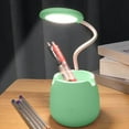 thumbnail image 1 of Clearance Czzoypi Desk Lamp (Green) Three-speed Eye Protection Desk Lamp Learning USB Dormitory Student Homework Pen Eye Protection Desk Lamp Rechargeable Dormitory Bedside Reading Lamp, 1 of 7