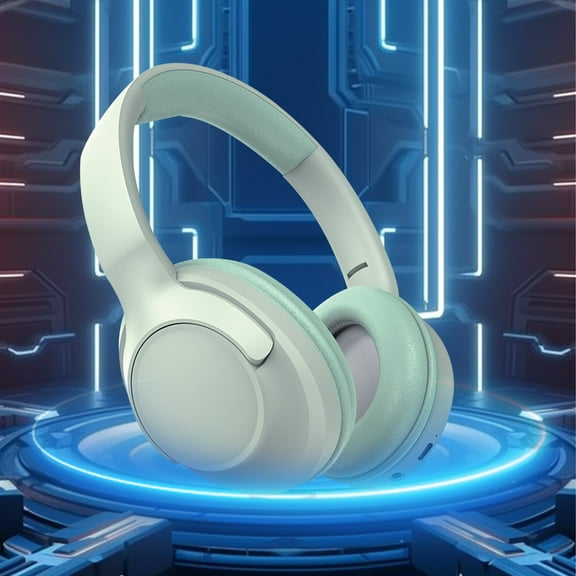 Clearance Czzoypi Headphones (Green), Wireless Headphones C-2234 Wireless Sports Bluetooth Earbuds Headworn Universal Noise Reduction Mobile Game Earbuds