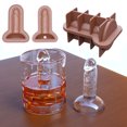 Clearance Czzoypi Ice Trays (Brown), Ice Cubes Traysforfreezer 2PC
