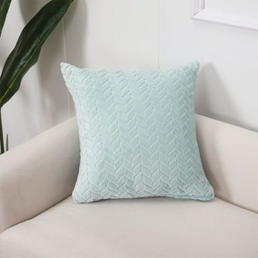 Clearance Czzoypi Pillows (Blue), Satin Pillowcase 16.92x16.92In Couch Pillow Cases Summer Throw Pillows Home Decor For Living Room Bedroom Bed Cushion Outdoor