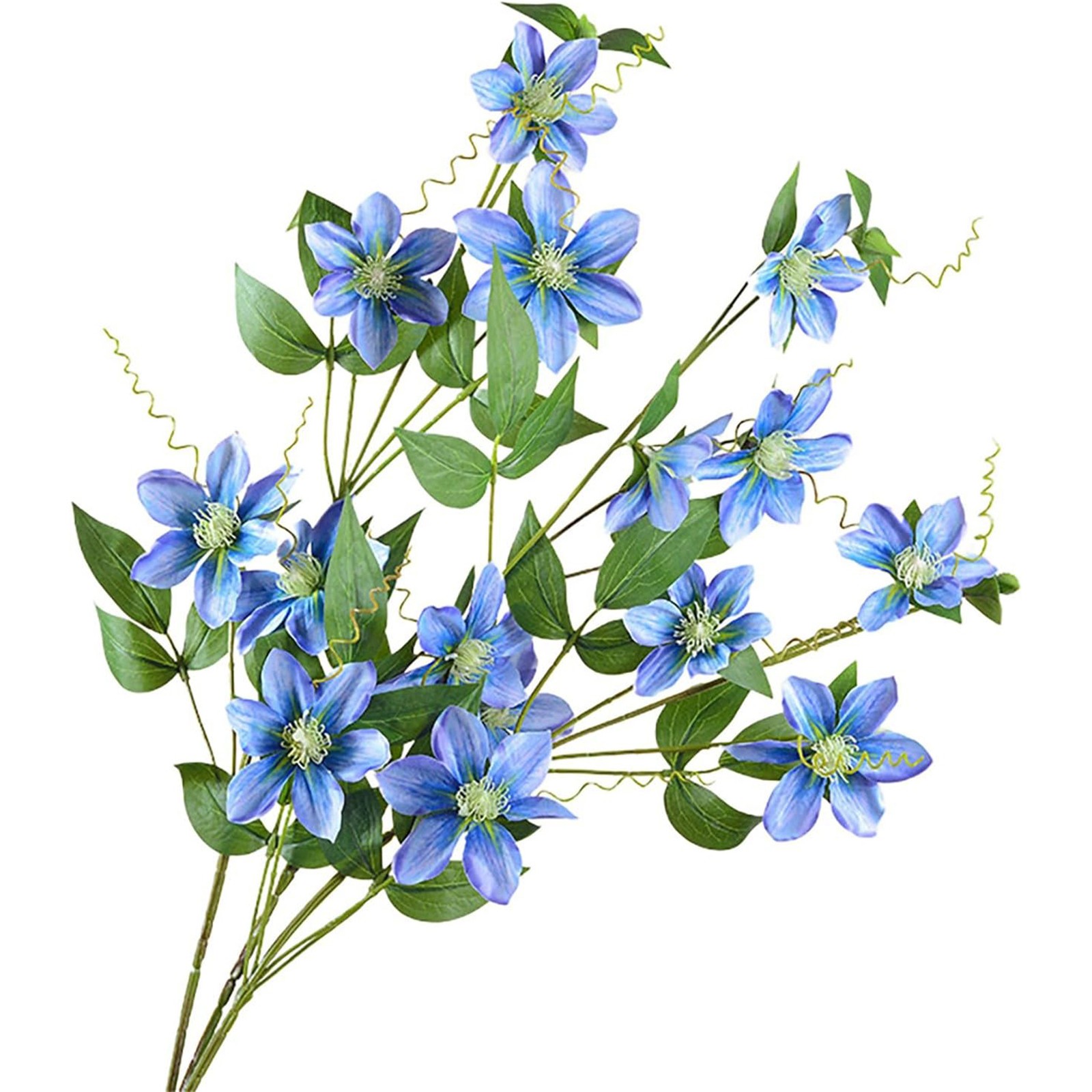 Clearance! DANMENG Artificial Flowers Artificial with Green Leaves