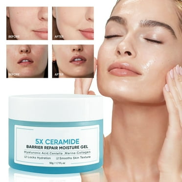 Clearance!DHALL Creams Moisturizers,Face Moisturizer,Barrier Anti Ageing Moisturising With And 5x Ceramides 24 Hour Oil Hydrating S,Retinol Cream for Face