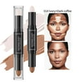 thumbnail image 1 of Clearance DHALL Ended Highlighting And Contouring Stick 2 In 1 Concealer And Contouring Pencil Natural Stereo Shadow Stick Contour Stick Highlighter Makeup, 1 of 9