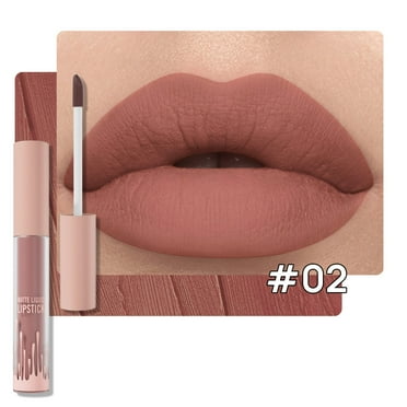 Clearance!DHALL lip balm korean,chapstick,4 Colors Texture Lipstick Lipstick Creamy Lip Gloss Non Stick To Cup Non Fading Long Lasting Moisturizing Velvet Liquid Lipstick,lip balm