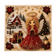 thumbnail image 1 of Clearance! DIY Christmas Pearl Diamond Painting Art Kit with Frame, Christmas Pearl Beads Art Craft for DIY Lover Beginner for Home Wall Decor.#A, 1 of 4