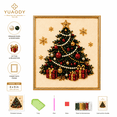 thumbnail image 1 of Clearance!DIY Christmas Pearl Diamond Painting Art Kit with Frame, Pearl Beads Art Craft for Adults Beginners, 1 of 6
