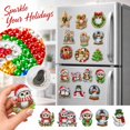 thumbnail image 1 of Clearance! DIY Fridge Magnets - Diamond Painting Art Stickers for Kitchen Refrigerator, Home Decor, Locker and Whiteboard Craft, 1 of 8