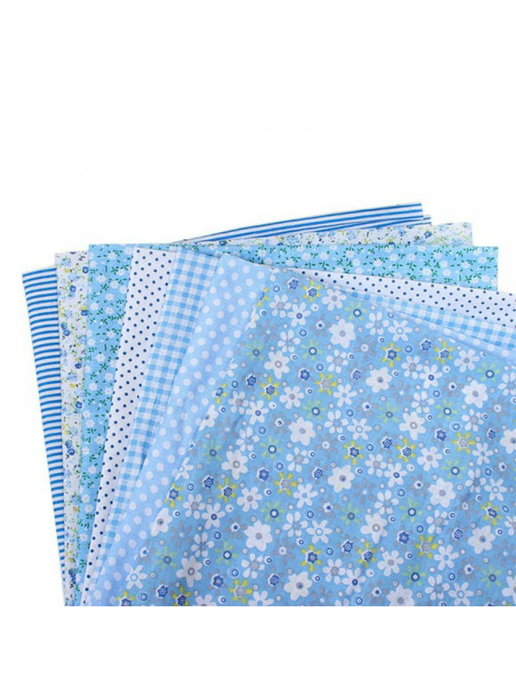 Clearance! DIY Hand Patchwork Fabric Pre Cut Assorted Printed Cotton Fabric Patchwork Quilting Fabric Sets Sewing Fabric Patchwork Flower Dots DIY Quilting Handmade Craft
