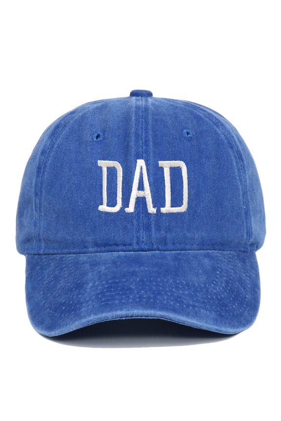 Dad 2025 Baseball Cap, Promoted to Daddy Established Embroidered Hat, Vintage Washed Cotton Adjustable Snapback Cap for New Fathers and Gift Giving