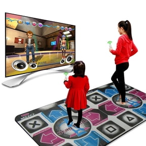 Clearance! Dance Mat for Kids Adults Women,Non-Slip Wireless Dancer Step Pads with 150 Games and AUX Music,Multi-Function Games&Levels,Sense Game for PC TV for 2&1 Person