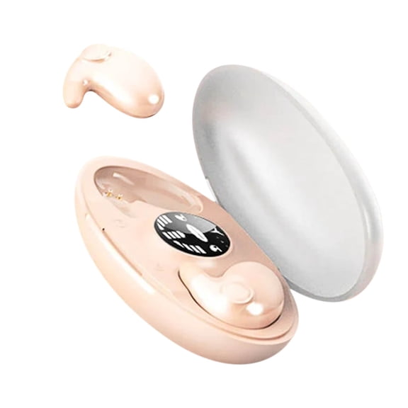 Clearance Deal! Kyusrd 2023 NEW Hi-Fi Headphones Bluetooth Invisible Sleep Wireless Earphone Ipx5 Wearing Wireless Earphones Polished Novelty Appearance Earbuds Headset