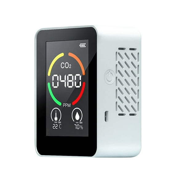 Kyusrd Air-Quality Monitor Formaldehyde CO2-TVOC Tester Temperature Humidity Meter K1N0