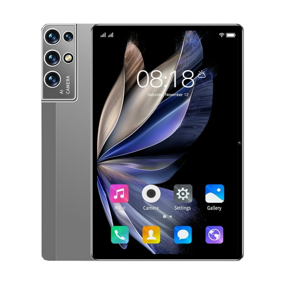 Kyusrd All-new 10.1-in Tablet,2+16G-thin HD Display (2.4G/5G WiFi,256G),Android Tablet,Learning Game Video Office Tablet,Supports Dual SIM Communication