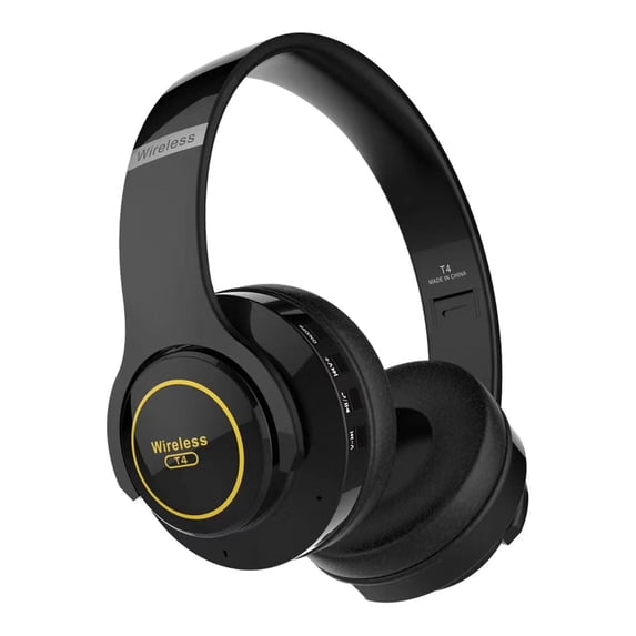 Kyusrd Bluetooth Earphones Over-ear Foldable Computer Wireless Headphones Noise Cancellation HIFI Stereo Gaming Headset
