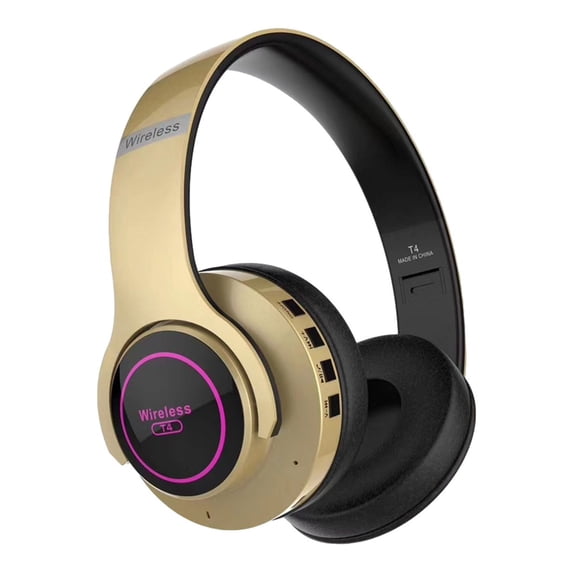 Kyusrd Bluetooth Earphones Over-ear Foldable Computer Wireless Headphones Noise Cancellation HIFI Stereo Gaming Headset