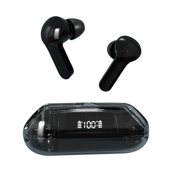 Kyusrd Bluetooth Headset High-end Transparent In-ear Noise Reduction Headset Digital Display-long Mobile Phone Universal