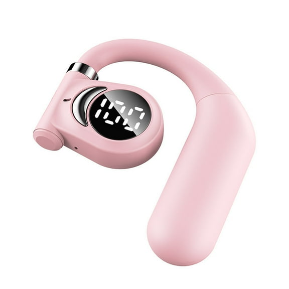 Clearance Deal! Kyusrd Business Bluetooth Headphones Ear OWS Open Bones Conduction-long Battery Life LED Power Display Intelligent Noise Reduction