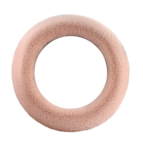 Clearance Deal! Kyusrd Car Steering Wheel Cover With Soft Warm Non-Slip Car Decoration Car Wheel Protector Universal Fits 14-15 Inches