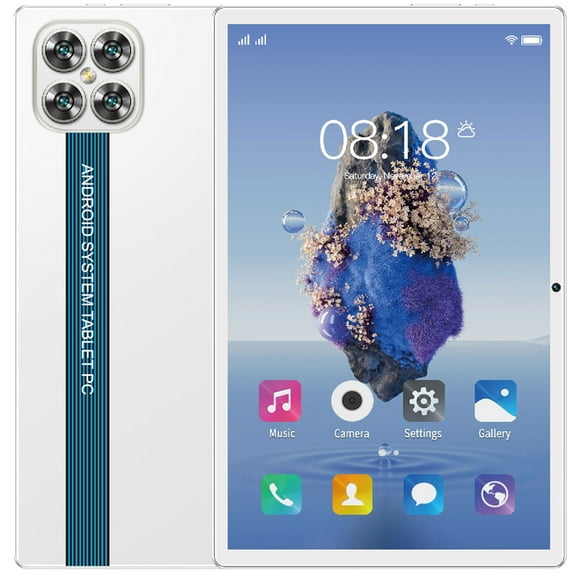 Clearance Deal! Kyusrd High Configuration 10.1inch Tablet 4+32G-thin Display.4G/5G WiFi 256G Android Tablet Learning Game Video Office Tablet Dual SIM Communication