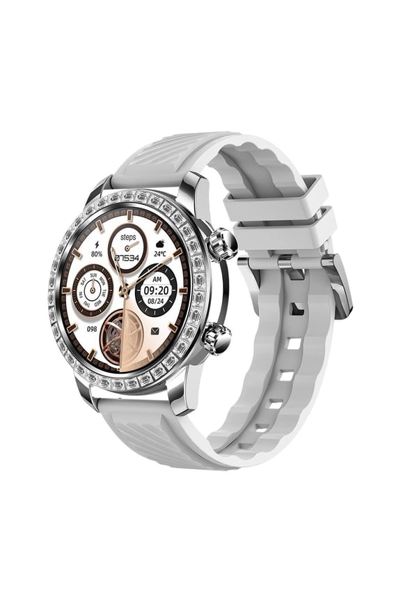 High Precision Smartwatch With Two Watch Bands Bluetooth HD Call Intelligent Voice Control Long Battery Life And IP68 Water Proofing 1.52inch Smart Sports Watch
