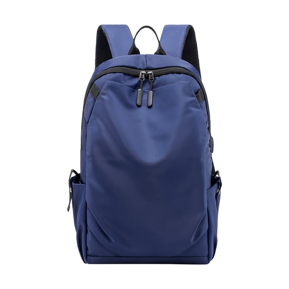 Clearance Deal! Kyusrd Men Backpack 17.3 In USB Charging Laptop Computer Bag Casual Business