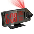 thumbnail image 1 of Kyusrd Projection Alarm Clock,Multifunctional LED Temperature And Humidity Display,Intelligent Electronic Clock,Memory,Bedroom Desk Clock, 1 of 9