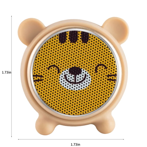 Kyusrd Wireless Mini Portable Card Bluetooth Speaker Cute Mini Audio Subwoofer Children