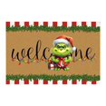 Clearance Deal Merry Front Door Mat Christmas Decoration Entrance