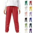 thumbnail image 1 of Toddler Kids Boys Girls Candy Color Solid Color Leggings Casual Kids Sports Pants, 1 of 6