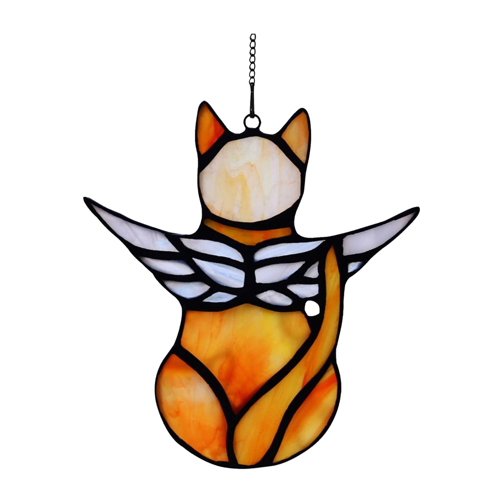 Clearance Deals Angel Cat Commemorative Gift Color Pendant Angel Wing