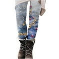 thumbnail image 1 of Buigttklop Christmas Leggings for Women Soft Workout Pants Tummy Control Print Holiday Party Legging Tights Yoga Pants, 1 of 6