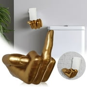 Clearance Deals!Crcmjuhgsa Hooks Gold Decor Gold Gesture Towel Hooks Bathroom Hooks， For Hanging Stainless Black Bathroom Kitchen，For Hanging Resin Gold Bathroom Kitchen