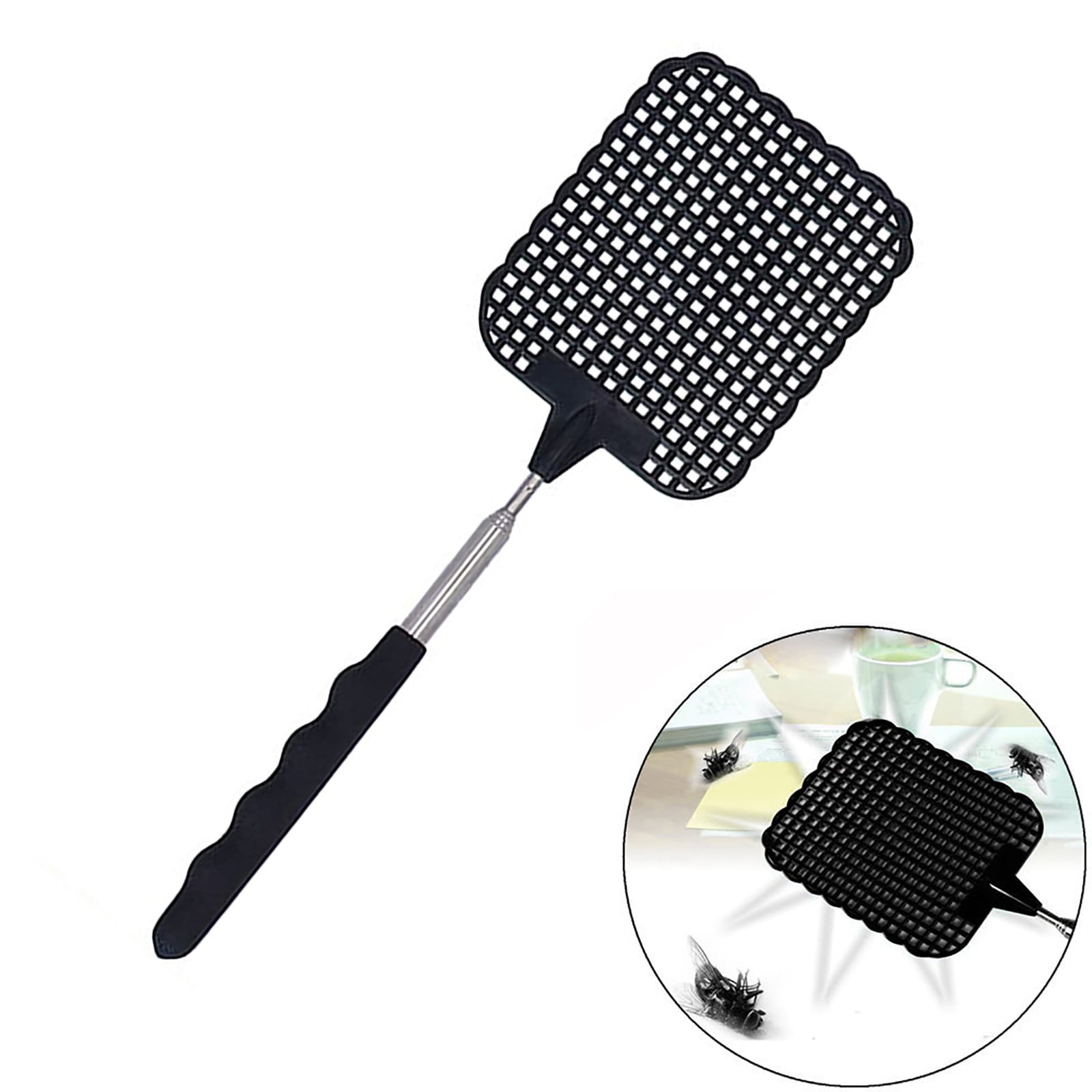 Clearance Deals Crcmjuhgsa Insect Traps 2pcs Fly Swatter Can Be Extended And Retractable Fly