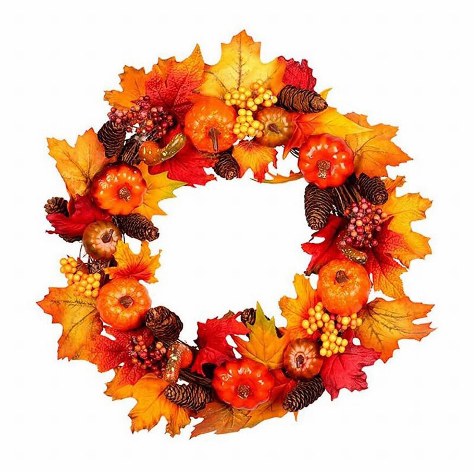 Clearance Deals Fall Hanging Plant Artificial Autumn Maple Leaves