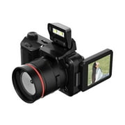Kyusrd 4K Digital Camera For Photography Auto- 4K Camera With 180 Degrees.2 Inch Flip Screen 16X Resist Shaking Vlogging Camera For Video Compact Camera
