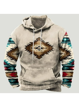 Aztec print hoodies hotsell