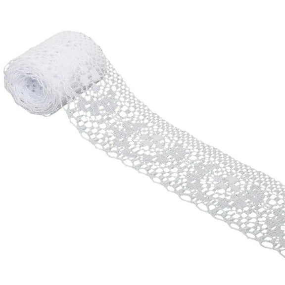 Clearance Decorative Table Banner under $1,10Yards Fabric Ribbon Embroidered Mesh Net Lace For Needlework Sewing Wedding Applique Dresses Bows Decor