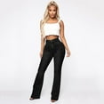 thumbnail image 1 of Clearance! Womens Jeans High Waisted Womens Jeans Trendy Flare Jeans Mid Waist Bell Jeans Stretch Slim Pants Length Jeans Womens Jeans Trendy Fall 2025, 1 of 8