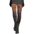 thumbnail image 1 of Clearance! Delayuji Fleece Lined Leggings Women Women's Printed Sequin Sport Leggings with Soft and Slim Butt Lifts Thermal Leggings for Women Brown L, 1 of 3