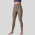 thumbnail image 1 of Clearance! Delayuji Yoga Pants with Pockets Women's Solid Color Fashionable Casual Sports Hip Lifting High Elastic Tight Yoga Pants Plus Size Yoga Pants for Women Bronze S, 1 of 6
