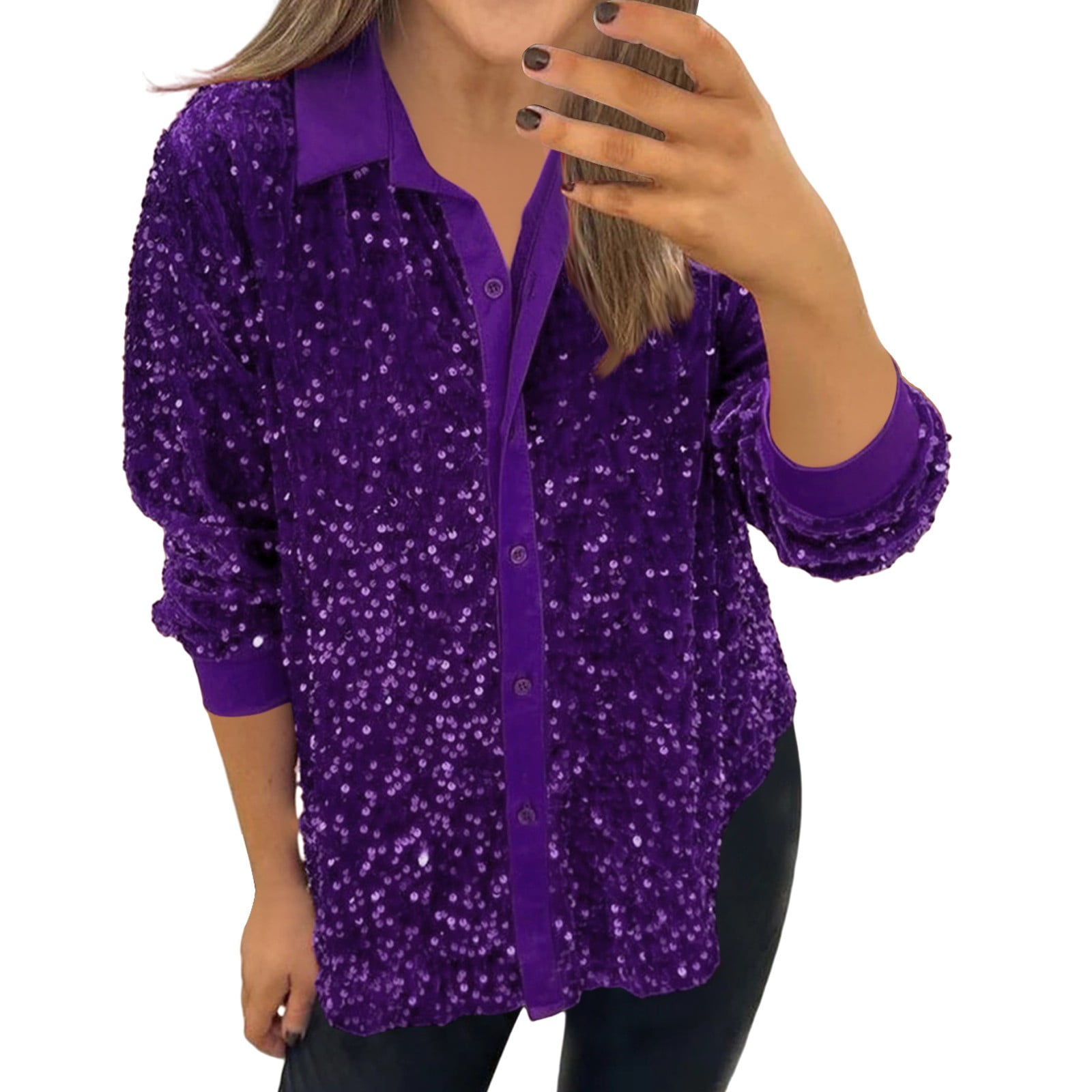 Clearance! Delayuji Ladies Tops and Blouses Cotton Shirts for Women — free download