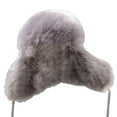thumbnail image 1 of Delayuji Winter Hats for Women Faux Snow Trapper Hat with Ear for Skiing Head Circumference Snow Hats for Women One Size Gray, 1 of 4