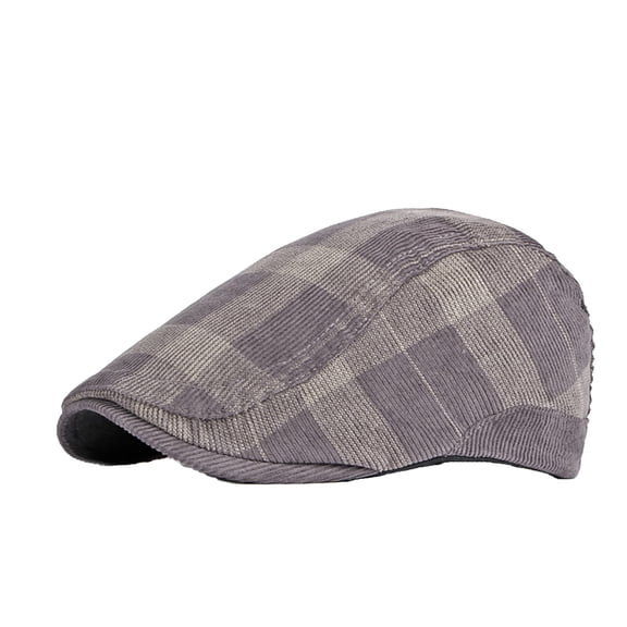 Delayuji Womens Hats Winter Beret Hats for Women Men's and Women's Newsboy Hats Retro Taxi Drivers Hunting Hats Gifts One Size Purple