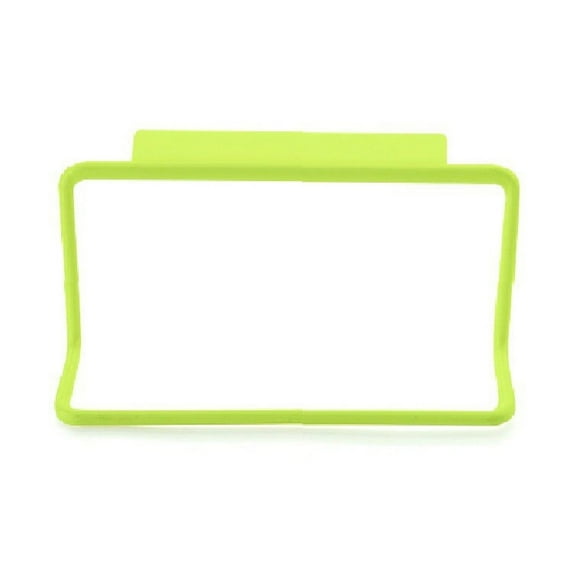 Clearance! Denhf 1Pc Kitchen Towel Hanger, Over Cabinet Door Towel Rack, Over The Door Towel Bar for Inside or Outside of Doors, Towel Holder for Kitchen Bathroom, No Drilling, Green