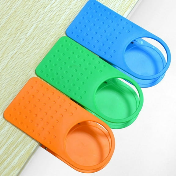 Clearance! Denhf 3Pcs Drinking Cup Holder Clip, Chair Cup Holder with Clip, Cup Clip Holder for Water, Drink, Beverage, Soda, Coffee Mug, Cup Holder for Table, Desk Drink Holder Clip, 3 Random Colors