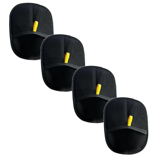 Clearance! Denhf 4Pcs Double Sided Pet Grooming Gloves, Pet Hair Remover, Multi-purpose Pet Hair Static Removal Glove for Couch, Bed, Clothes, Carpet, and Furniture, Dog & Cat Washing Gloves, Black