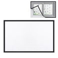 thumbnail image 1 of Clearance! Denhf DIY Self-adhesive Window Screen, Adjustable Magnetic Window Screen Mesh, Window Screen Replacement Fits Multiple Windows, Window Net Screen, 59" x 39.4", Black, 1 of 8