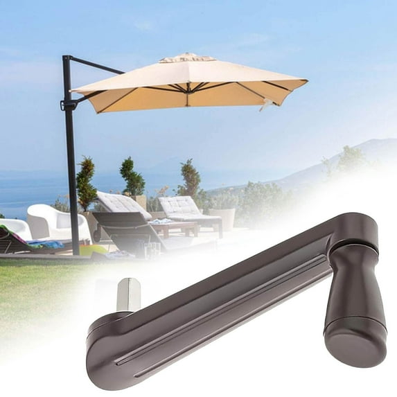 Clearance! Denhf Patio Umbrella Replacement Parts, Patio Umbrella Accessories Replace Crank Handle, Sun Umbrella Attachment for Balcony Patio Garden, Patio Umbrella Handle Grip, 5.5 Inch