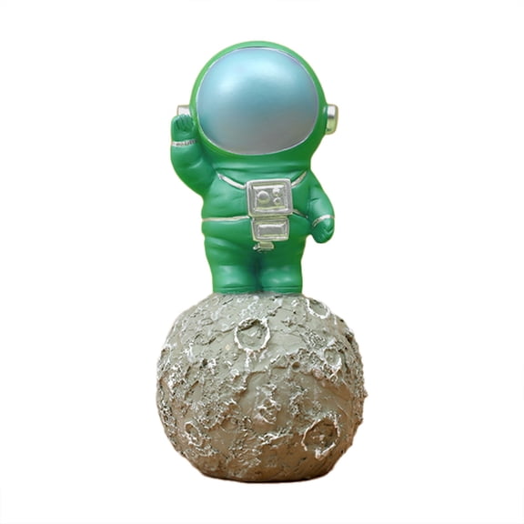 Clearance Desk Decorations, Tyeign Astronaut Figurine Decor Polyresin Astronaut Statue Spaceman Figure Sculpture for Ornament Space Themed Shelf Decor Items Decoration Stand Birthday Decorations