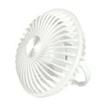 thumbnail image 1 of Hvmvliv Desk Fan USB Rechargeable Desktop Fan Multi-Function Silent Fan Office Bedroom Coolings Fan Small Fan Mini Fan White, 1 of 8